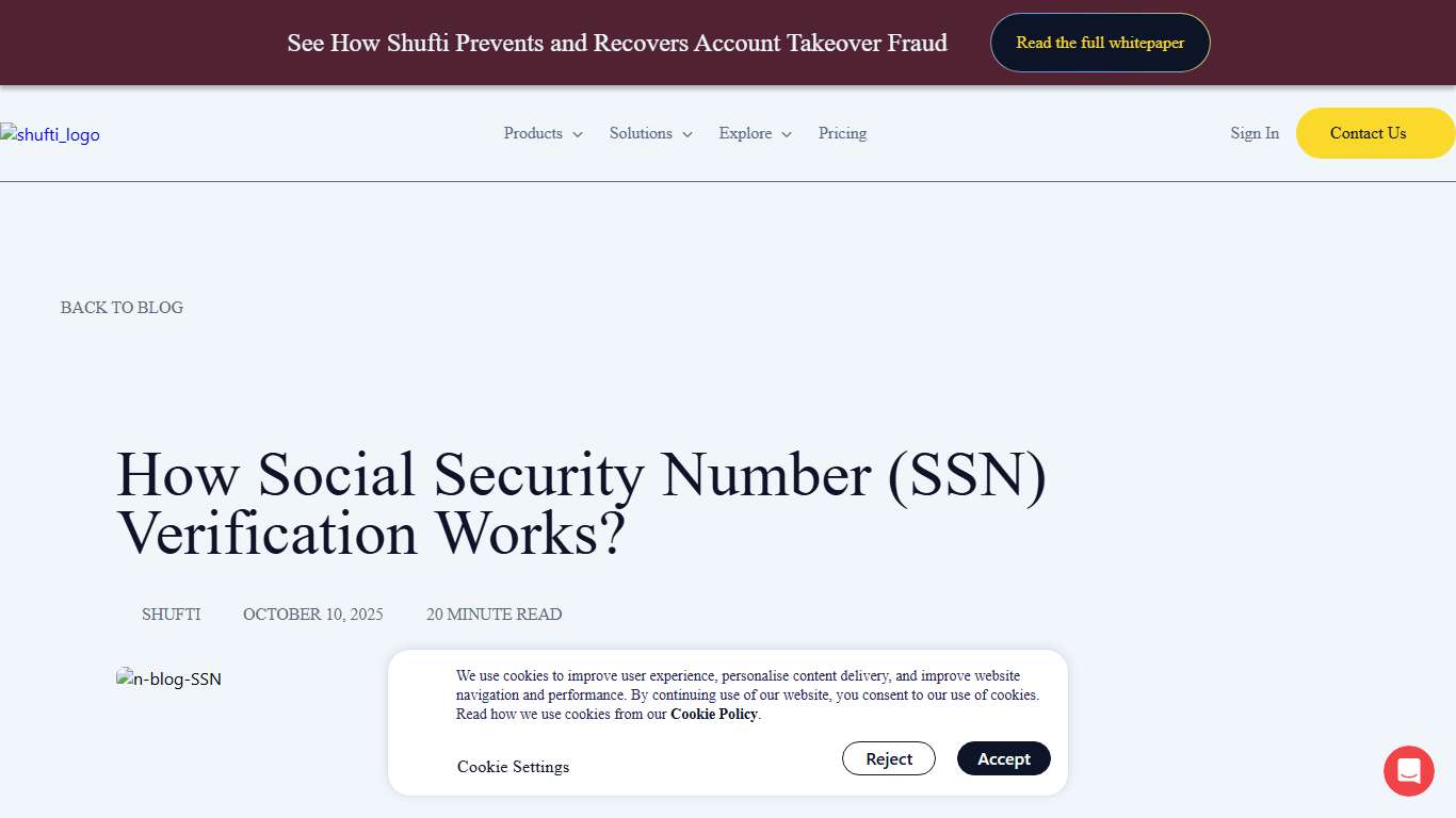 SSN Verification: Secure Identity Checks & Compliance Guide 2025